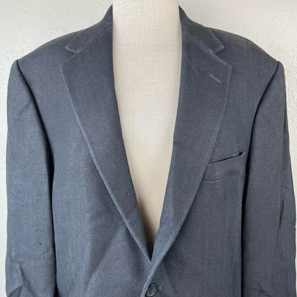 GianFranco Raffini Italy Collection Silk Blazer Jacker Size 44R